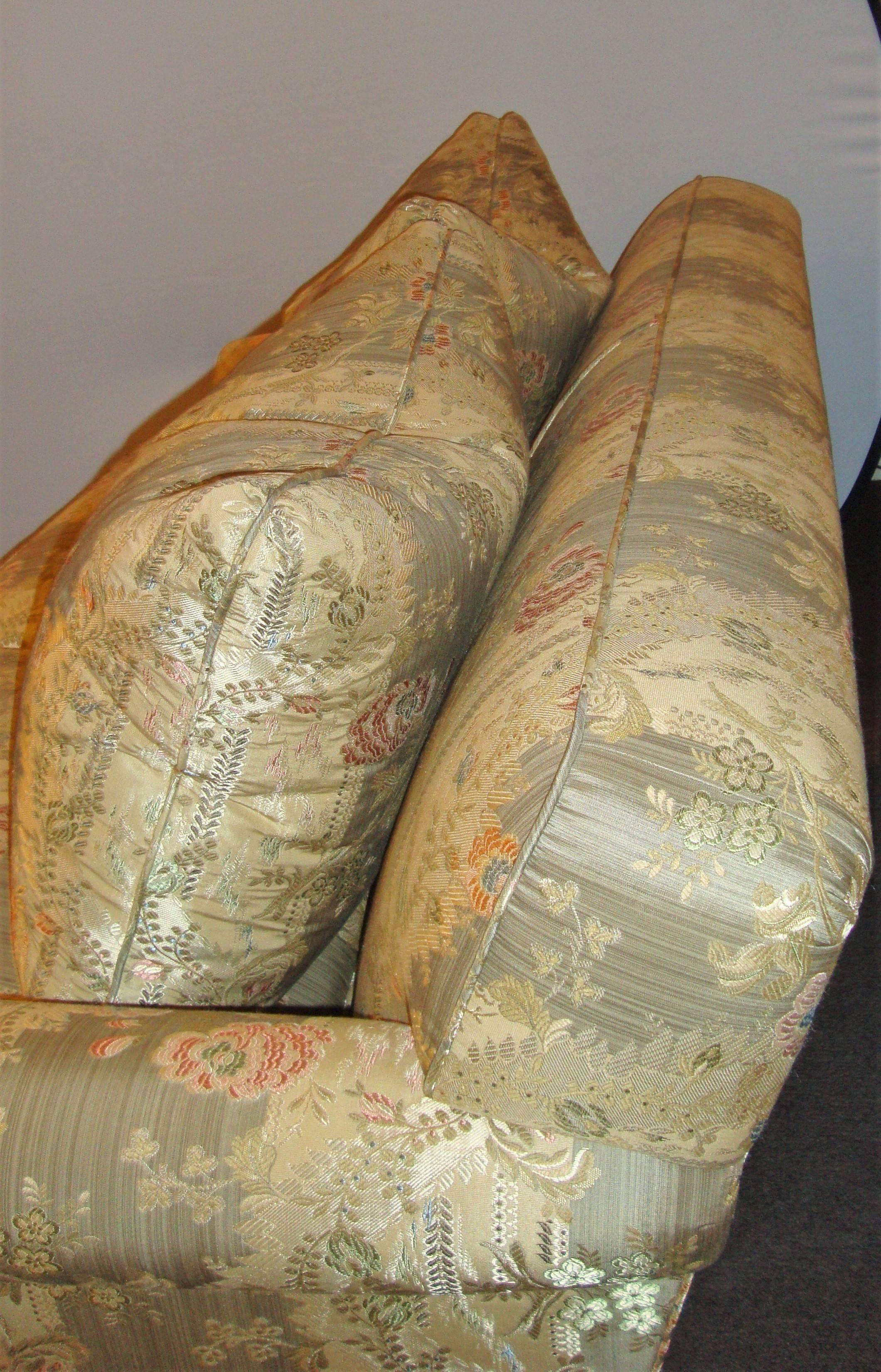 Hollywood Regency Pair of Edward Ferrell Signed Loveseats