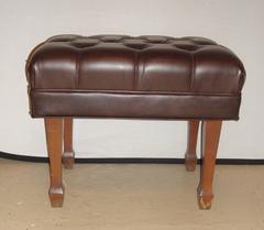 Steinway Adjustable Piano Bench in Leather