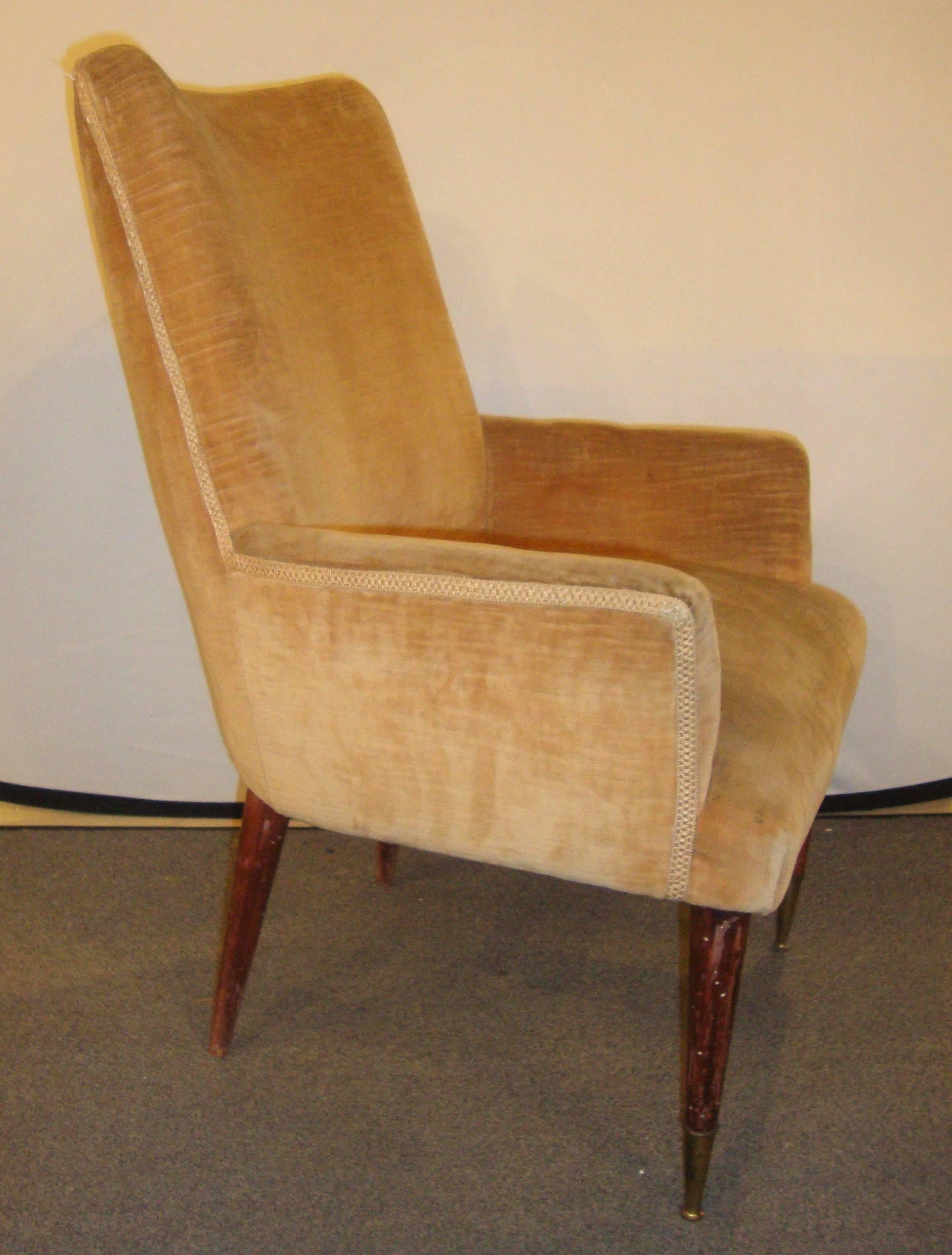 Pair of Art Deco Style Armchairs In Good Condition In Stamford, CT