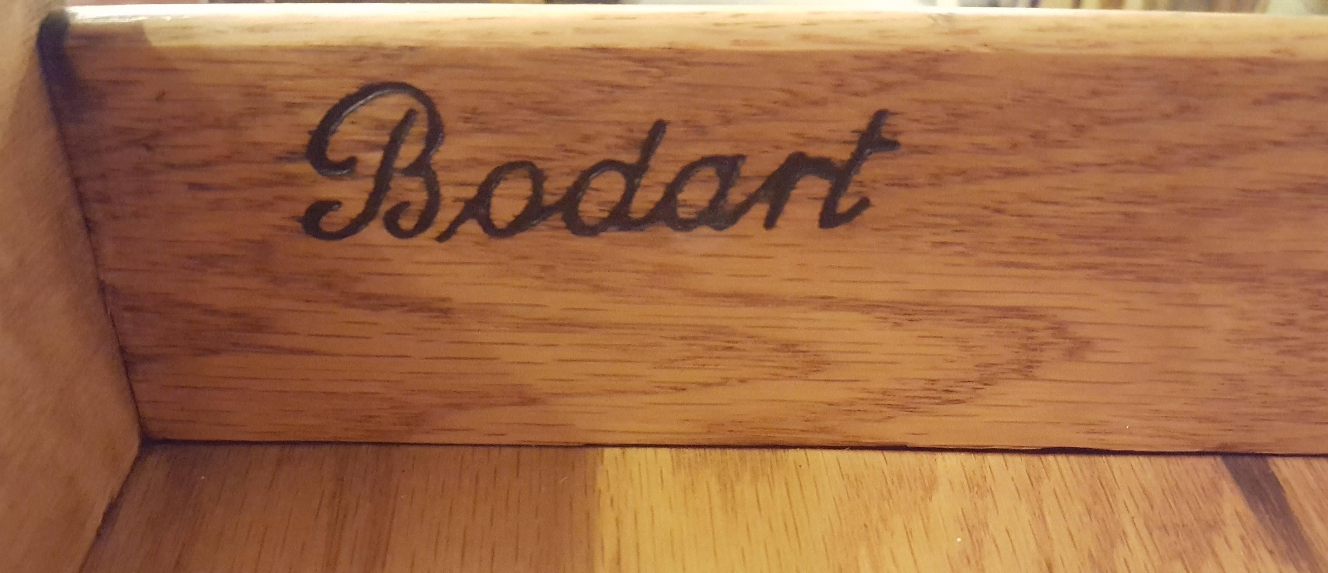 Jacques Bodart Stamped Ebonized Louis XV Style Desk or Vanity 2