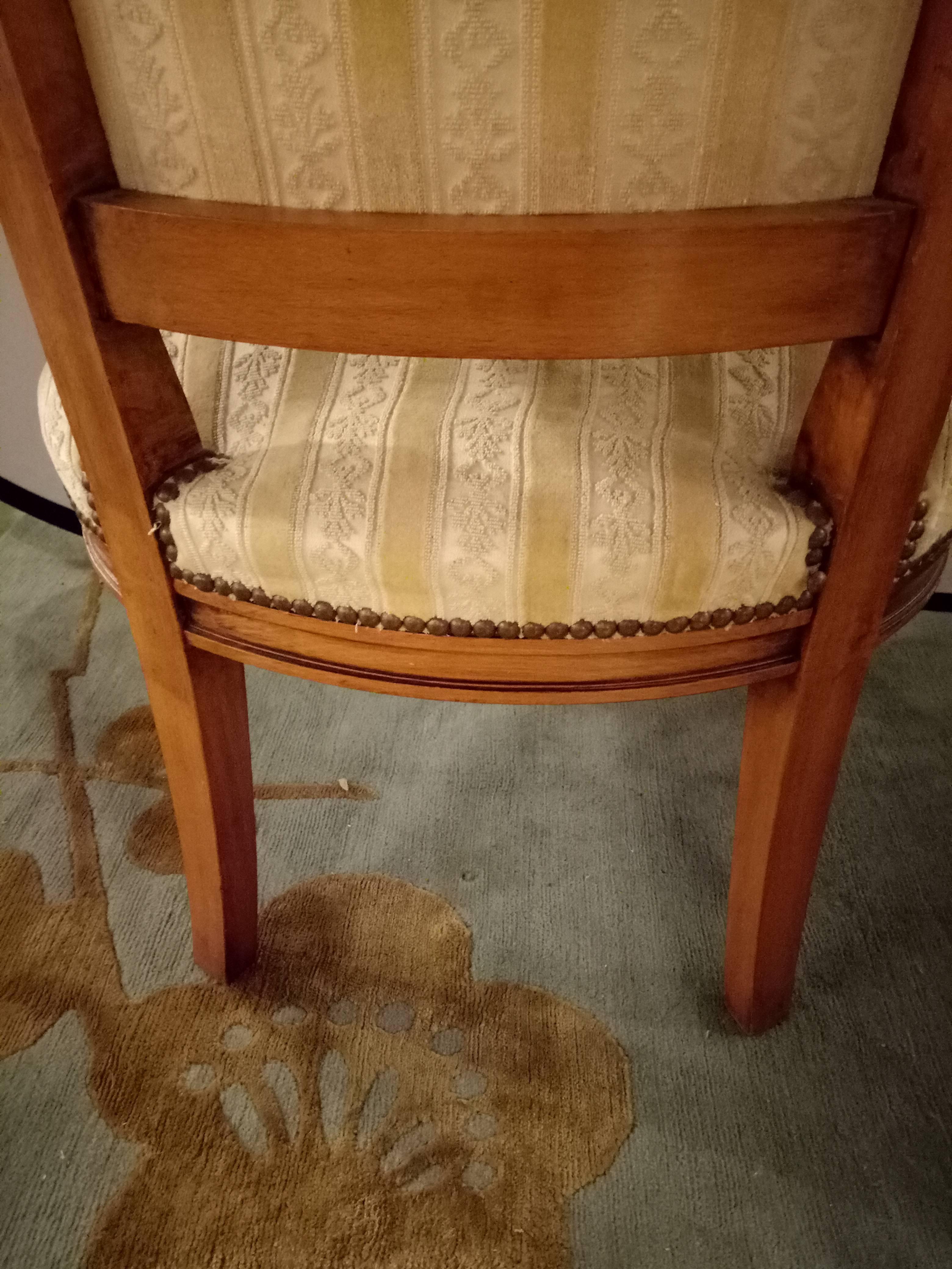 Paar Sessel im Louis-XVI-Stil nach Jansen-Stil im Angebot 1