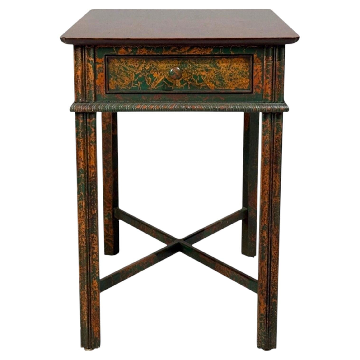 Mesa auxiliar decorada Chinoiserie by South Hampton Furniture