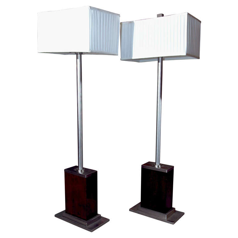 Pair of Mid-Century Modern Floor Lamps