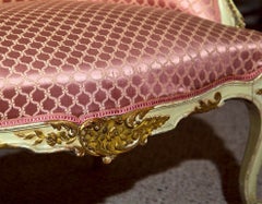 French Louis XV Style Lady's Bergere Chair