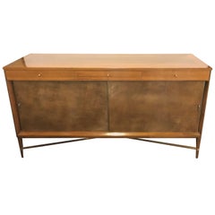 Mid-Century Modern Paul McCobb for Calvin Credenza Original Tags Polished