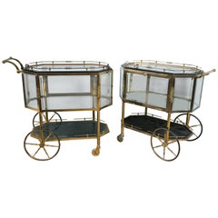 Hollywood Regency Serving Tables