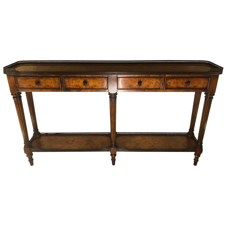 Theodore Alexander Louis XVI Style Console Table at 1stDibs