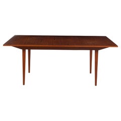 Used George Nelson Herman Miller Dining Table, Mid-Century Modern Teak Wood