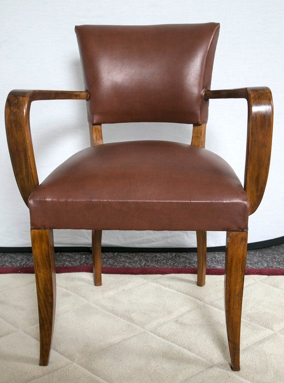 Danish Set of Four Mid-Century Modern Rosewood Armchairs