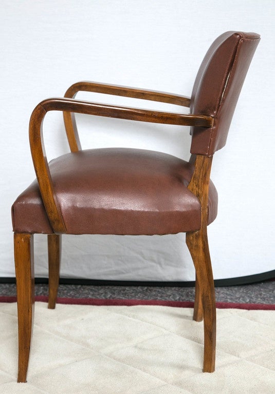 Set of Four Mid-Century Modern Rosewood Armchairs In Good Condition In Stamford, CT