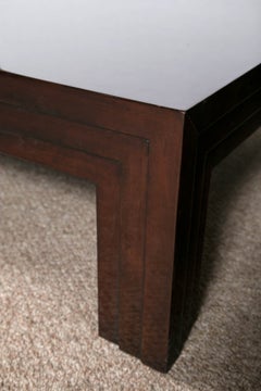 Mahogany Cote D' Azur Cocktail Table