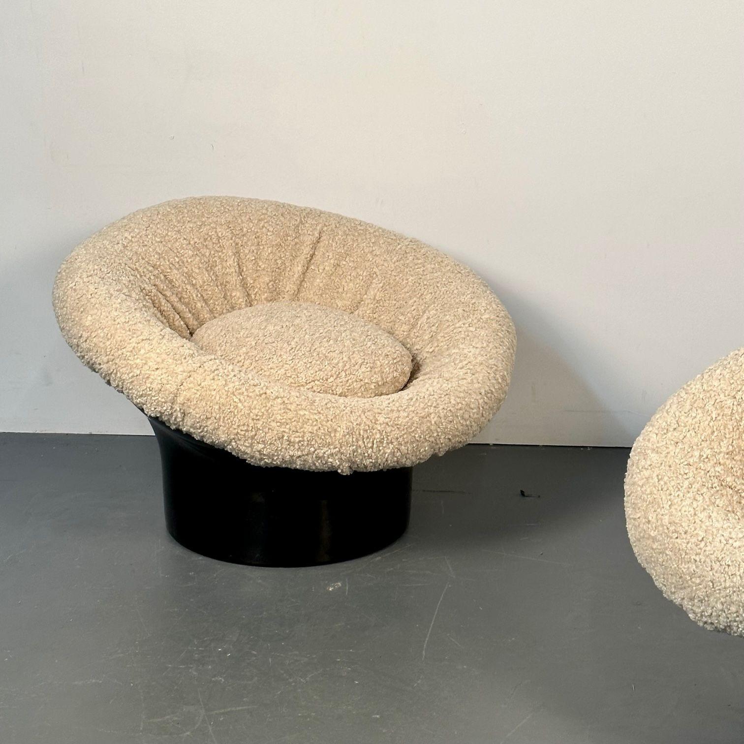 Paire de fauteuils de salon en laque du milieu du siècle, Lennart Bender, ère spatiale moderne en vente 13