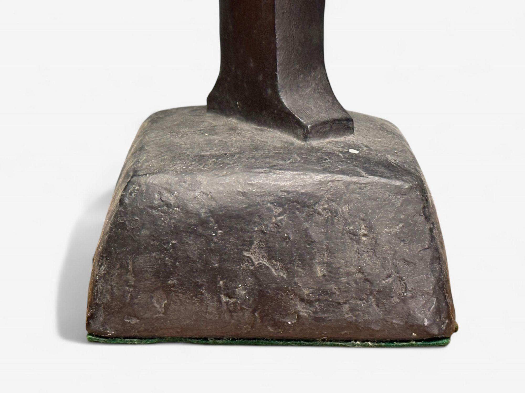 Rima, Moderna de mediados de siglo, Bronce, Lámparas de mesa escultóricas, EE.UU., Años 60 en venta 4