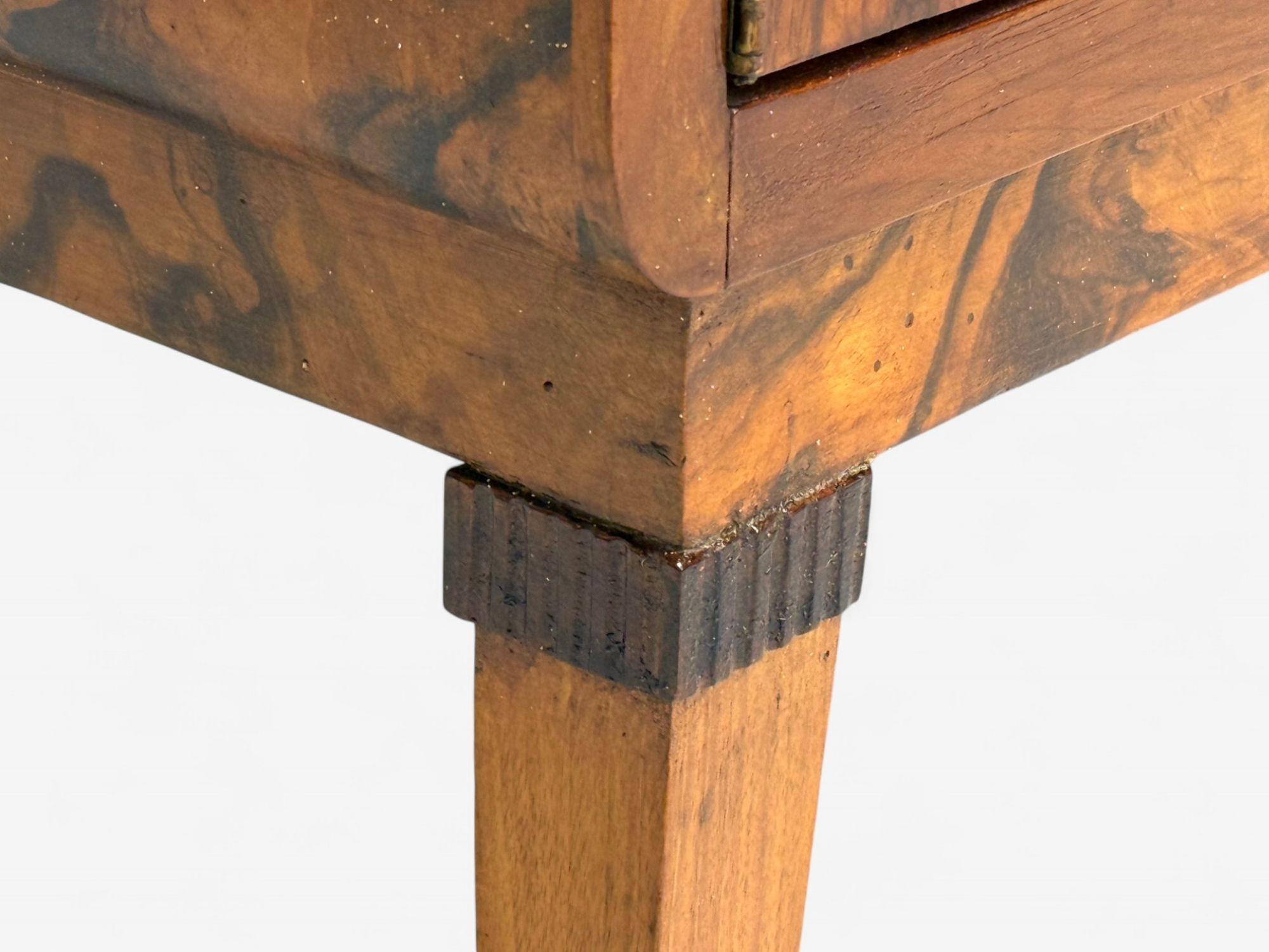 Emilio Lancia attr., Italian Modern, Walnut Root, Brass, Commode, Italy, 1930s For Sale 5
