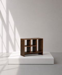 Pierre Jeanneret, 5-Hole File Rack or Bookcase, Teak, Chandigarh, 1960s