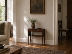 Danish Modern, Small Console or Cabinet, Rosewood, Brass, Denmark, 1950s