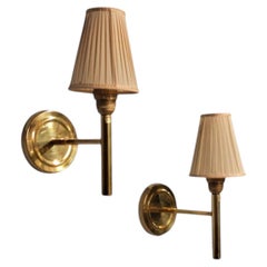 Abo Randers, Danish Modern, Wandleuchten, Messing, Dänemark, 1980er Jahre
