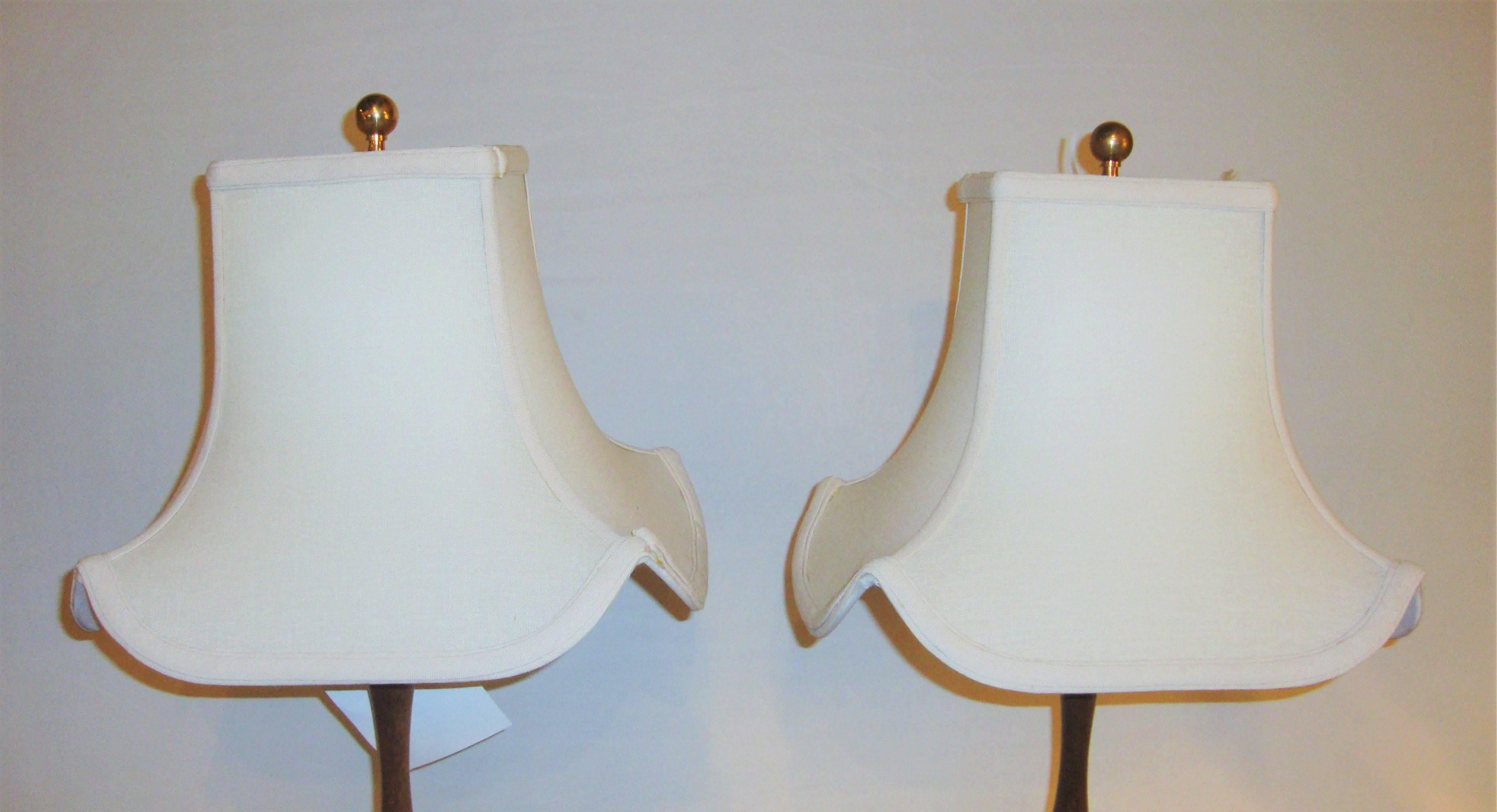 Pair of Art Deco Style Lamps 1