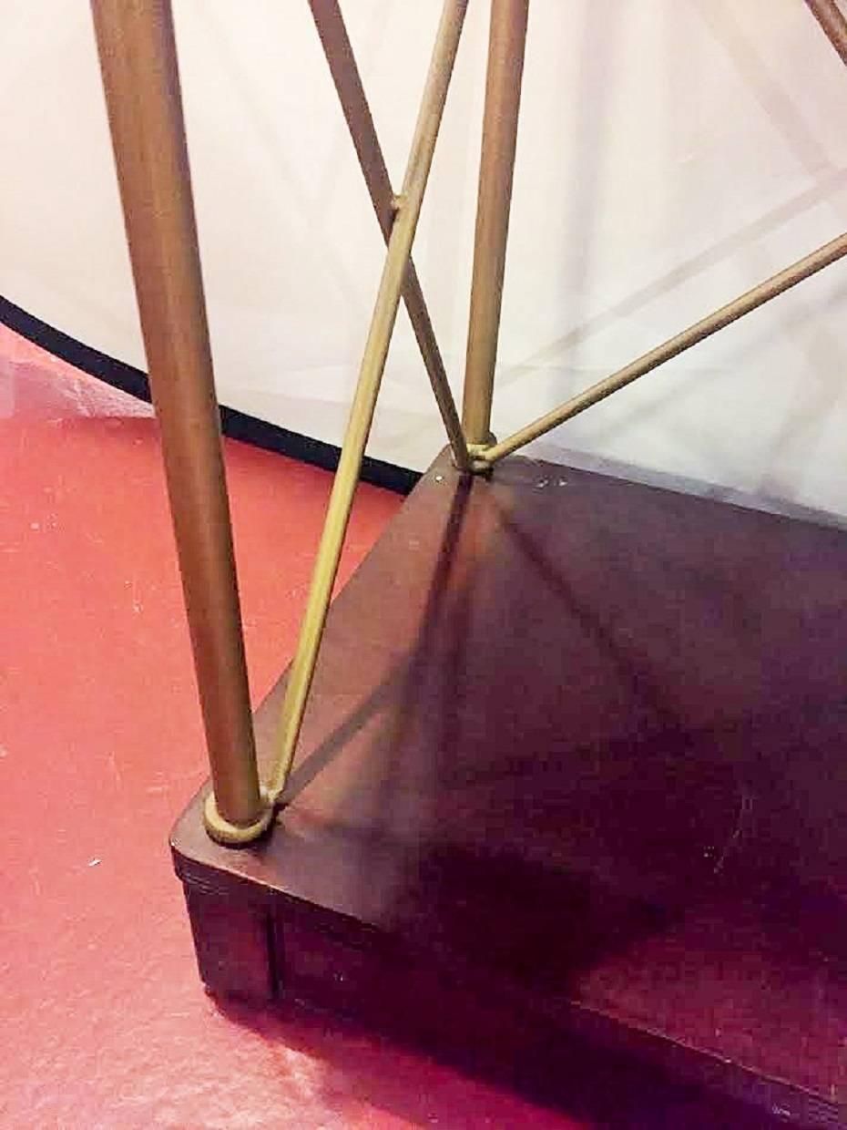  Regency Style Brass and Wooden Stands, Étagères or Book Shelves 2