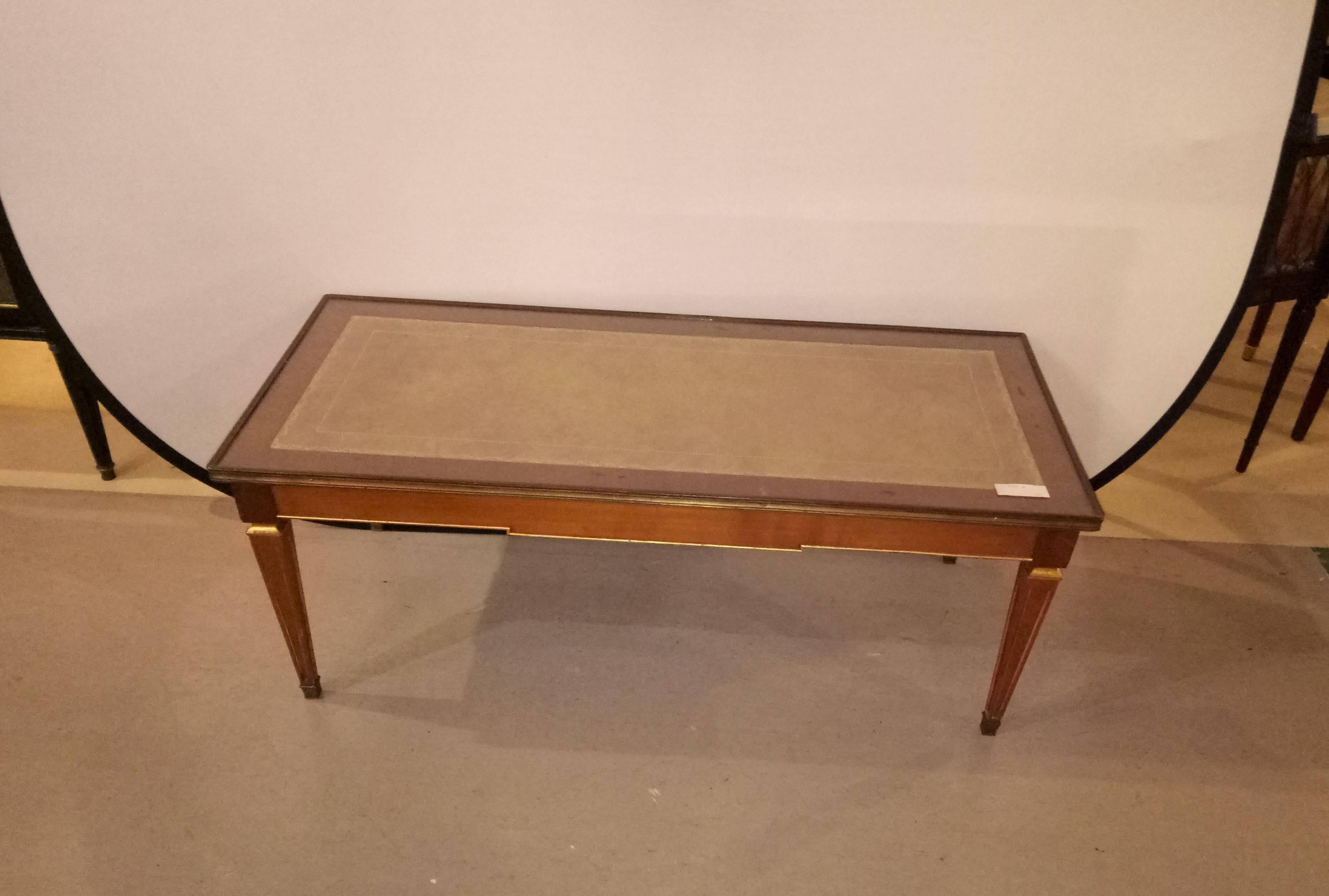 20th Century Louis XV Style Jansen Style Coffee Table For Sale