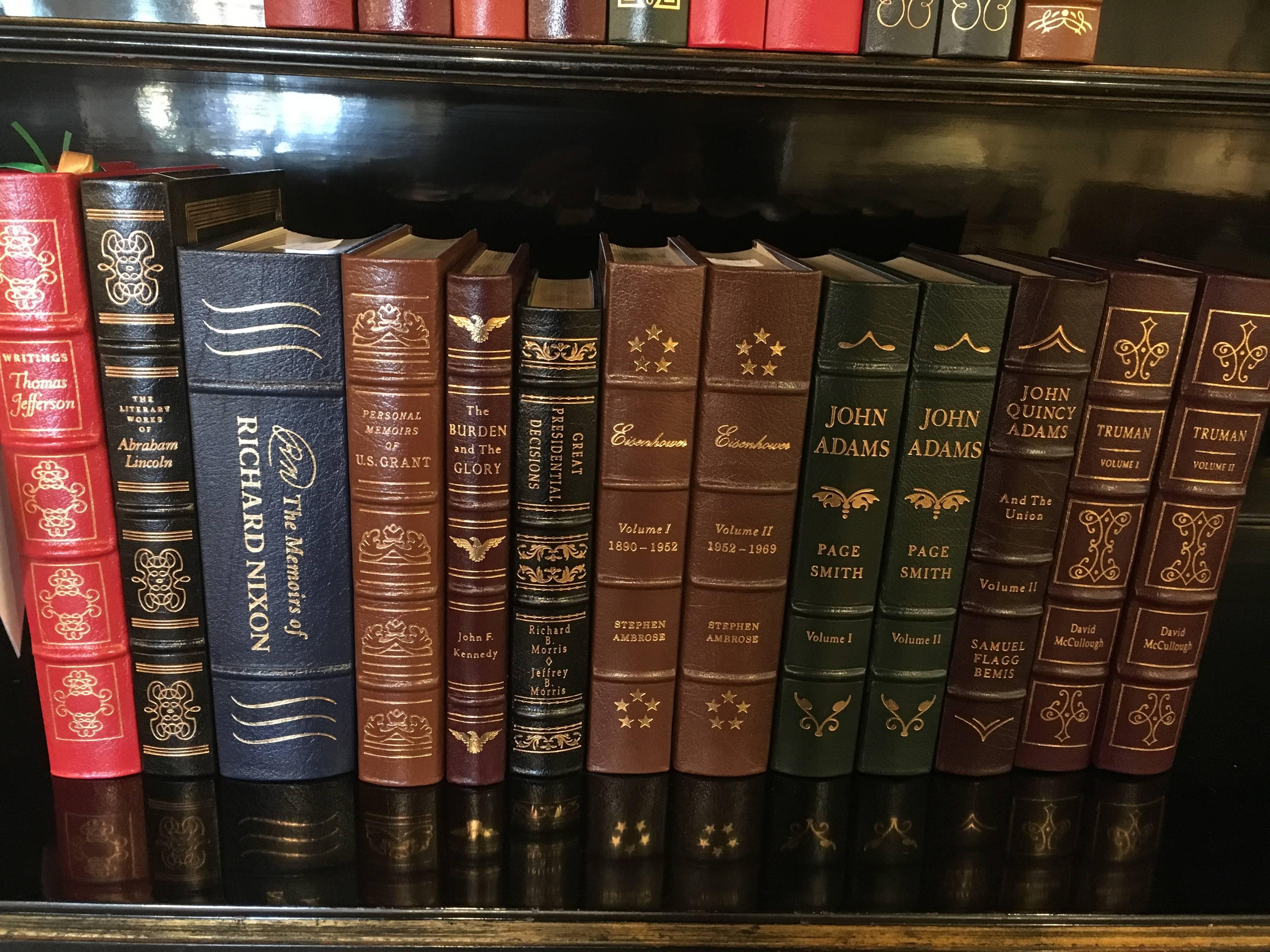 Leather Bound Hardcover Books by Franklin & Easton Press In Good Condition In Manhasset, NY
