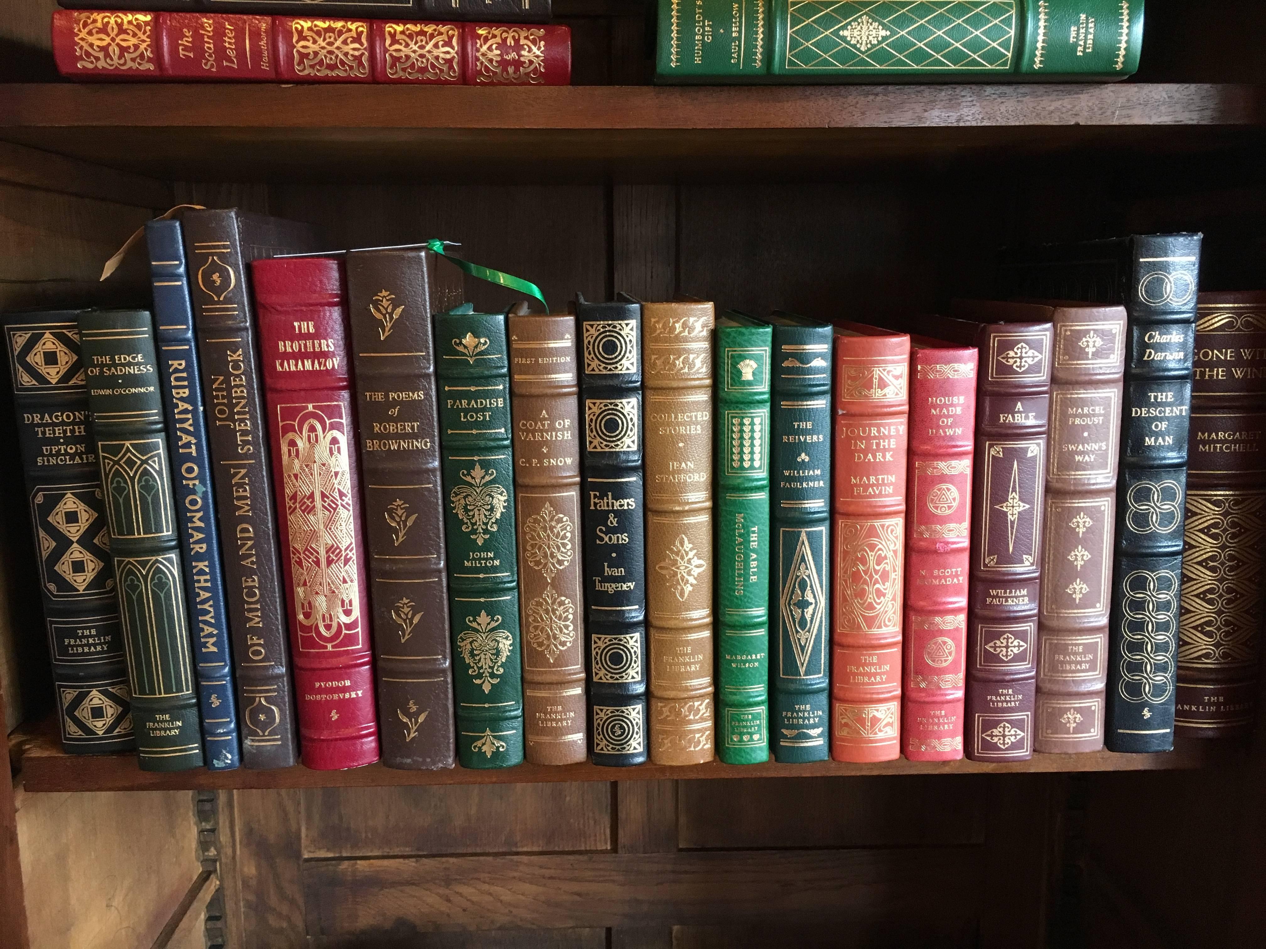 Leather Bound Hardcover Books by Franklin & Easton Press 1