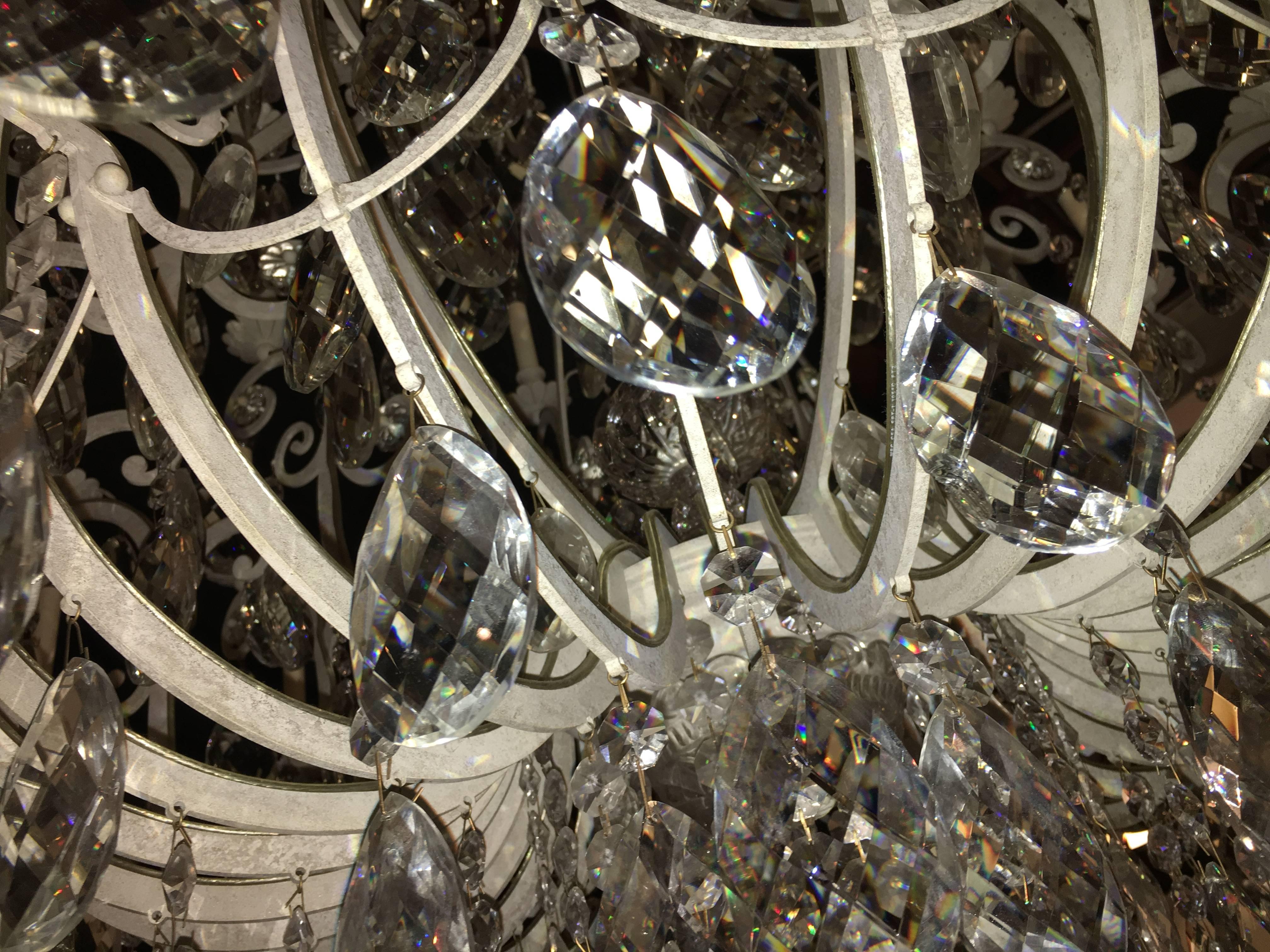 schonbek crystal chandelier