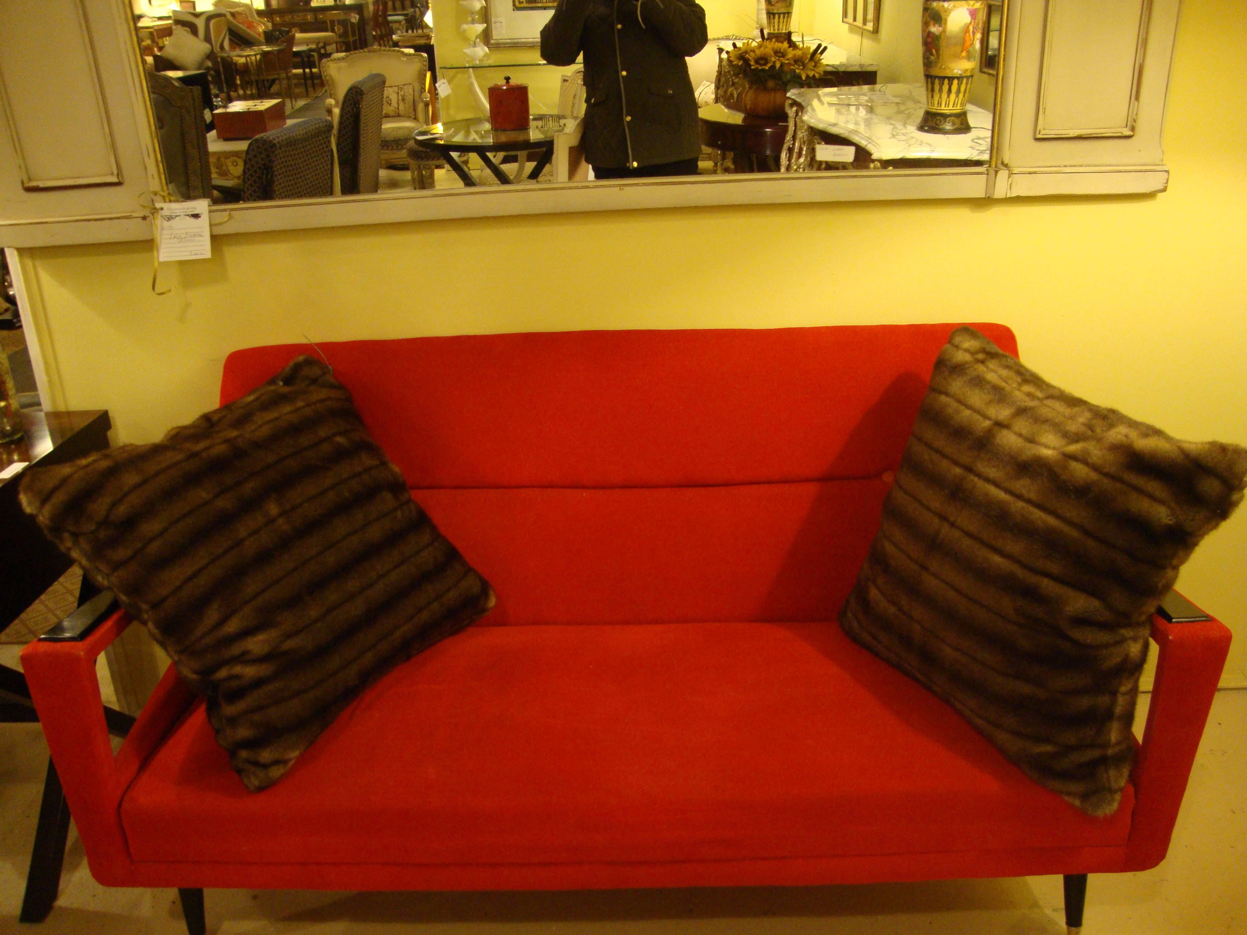 20th Century Italian Gio Ponti Style Settee