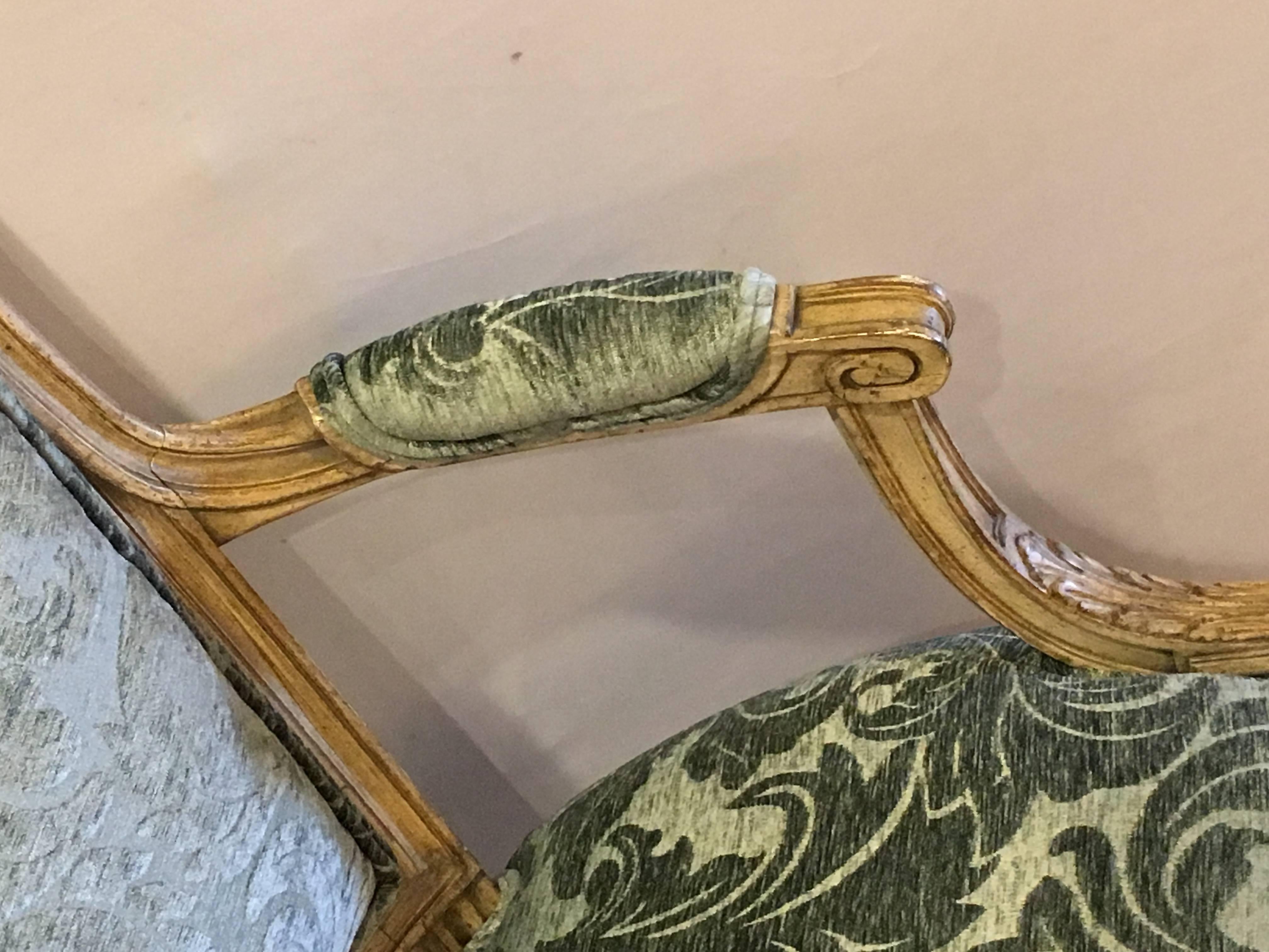 Pair of Jansen Louis XVI Style Chairs 2