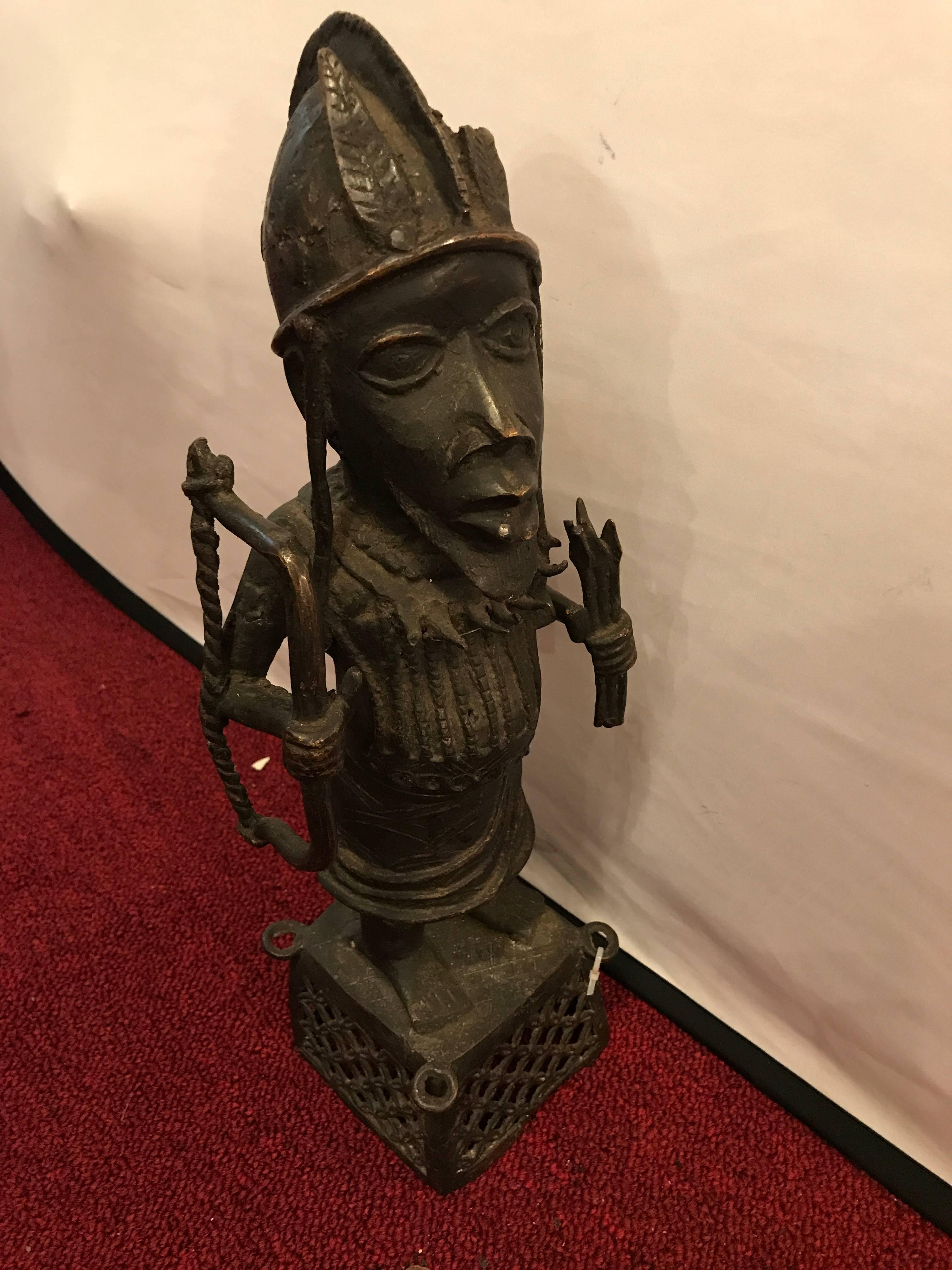 19th Century Benin Bronze 4