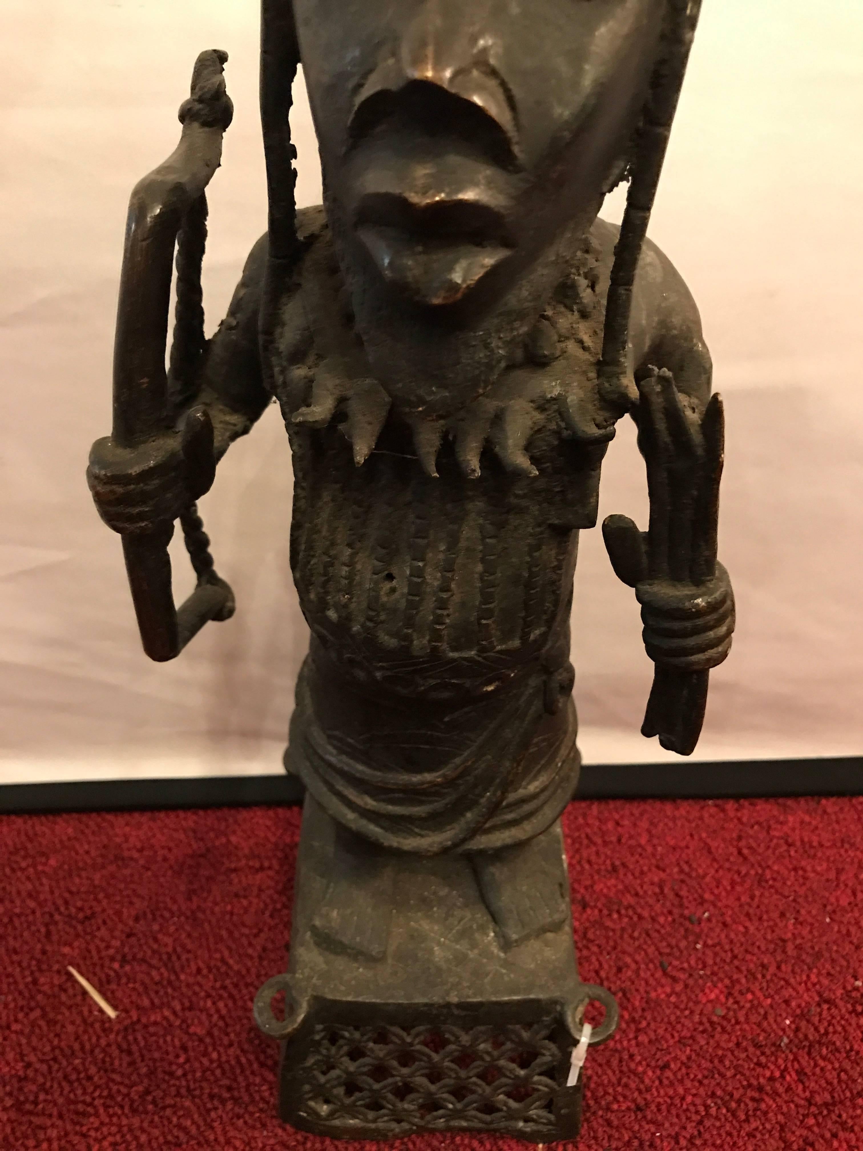 Egyptian 19th Century Benin Bronze