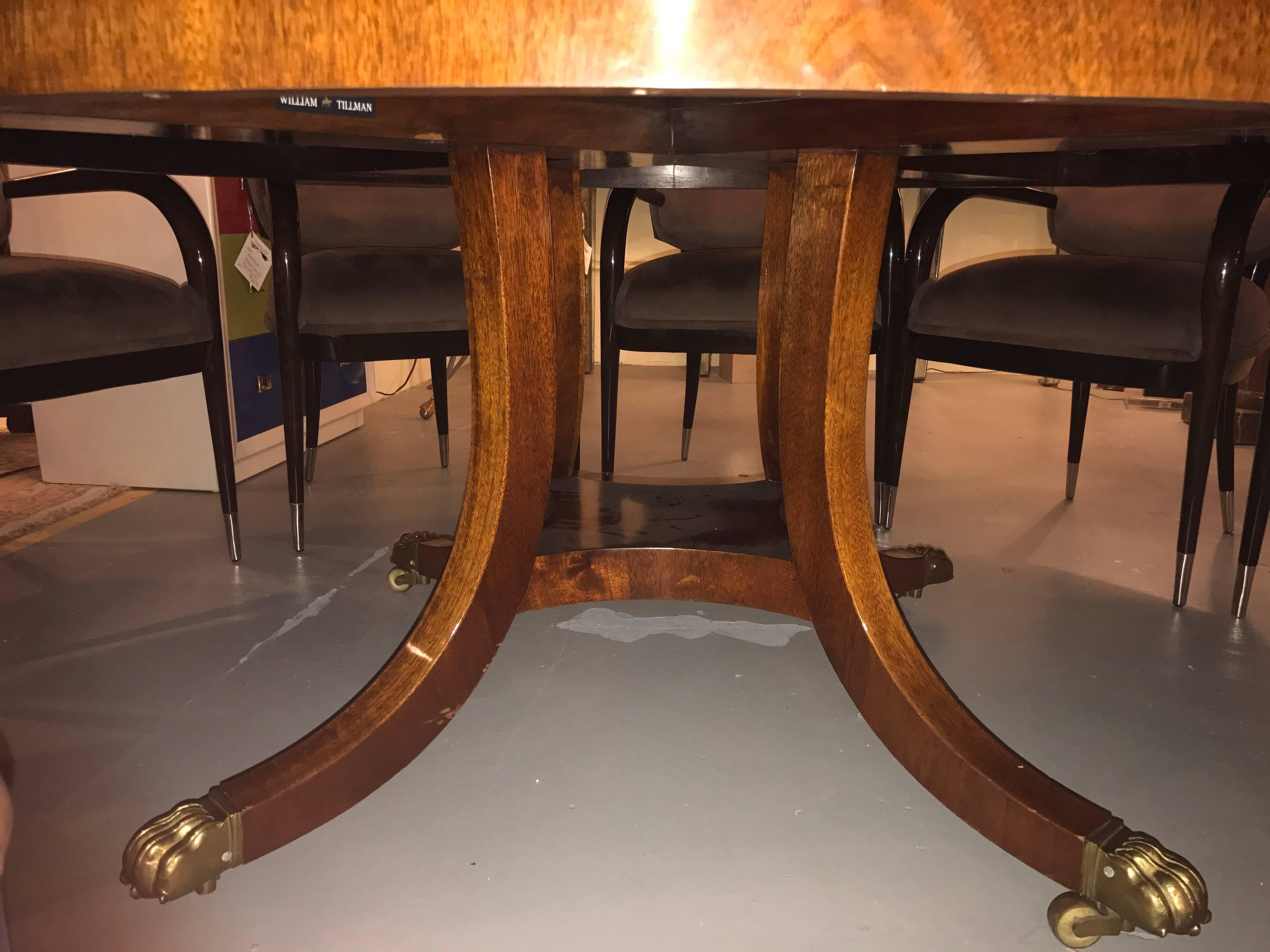 Monumental Circular Dining Room Table by William Tillman 1