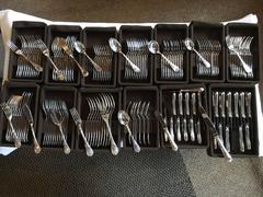 Christofle ''Marly'' Silverplate Flatware Service 279 Pieces