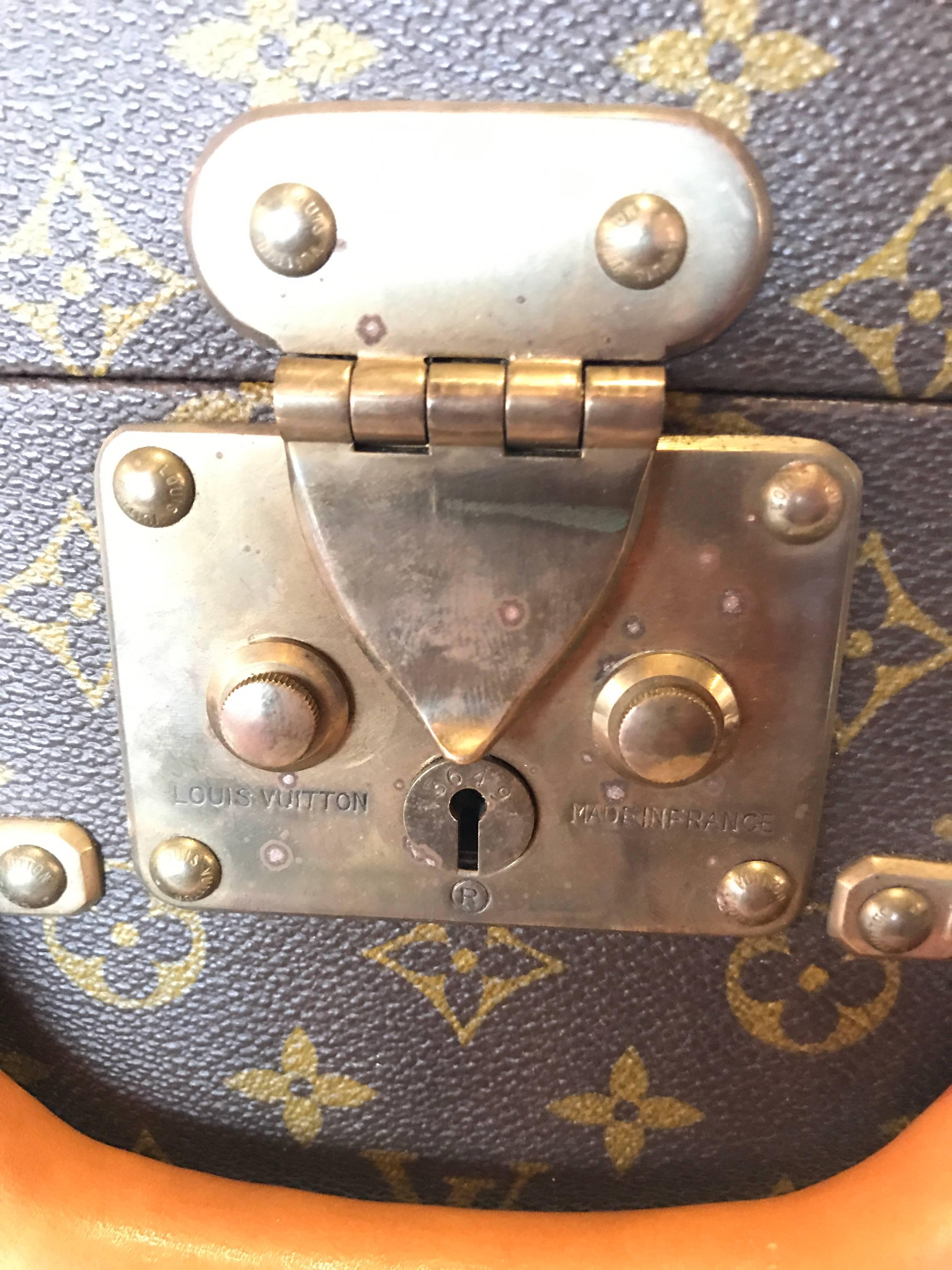 Louis Vuitton Monogram Hard Sided Suitcase. No. 912291 1