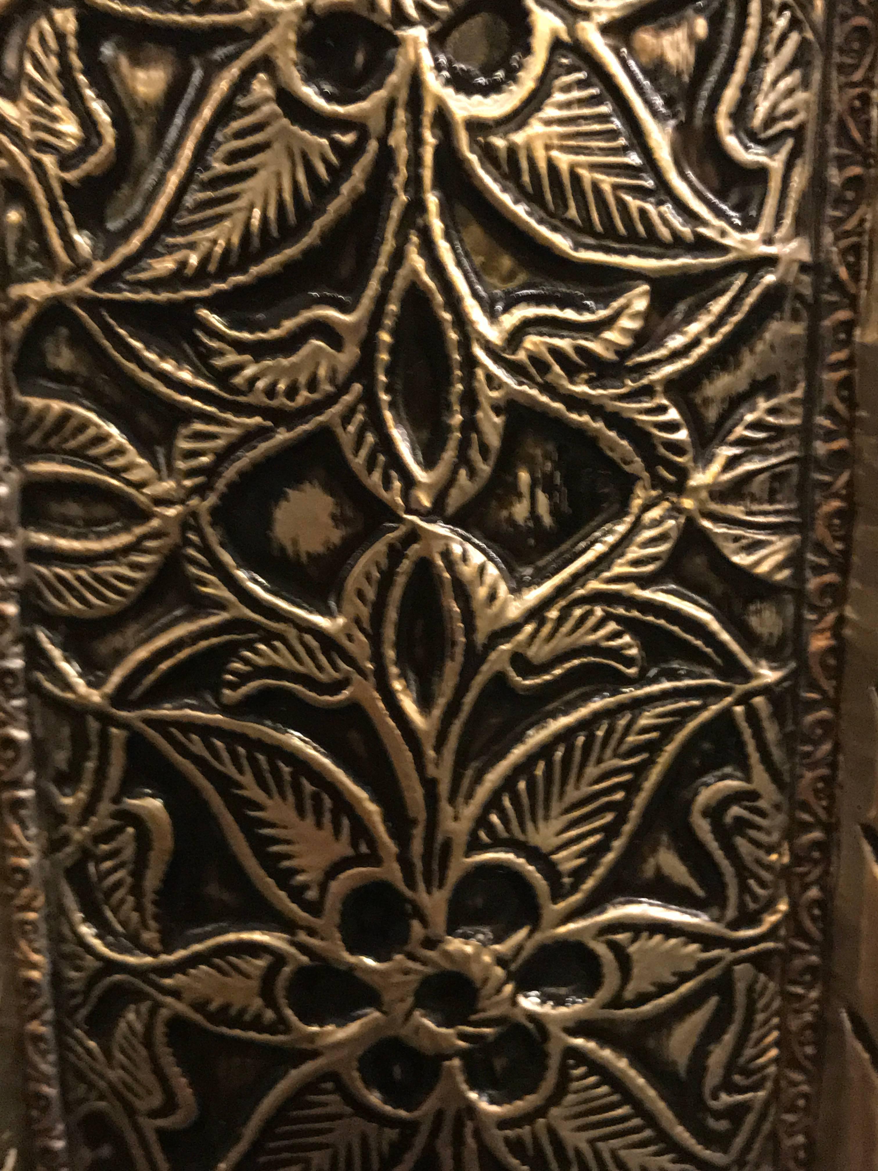 Metal Moorish Style Mirror