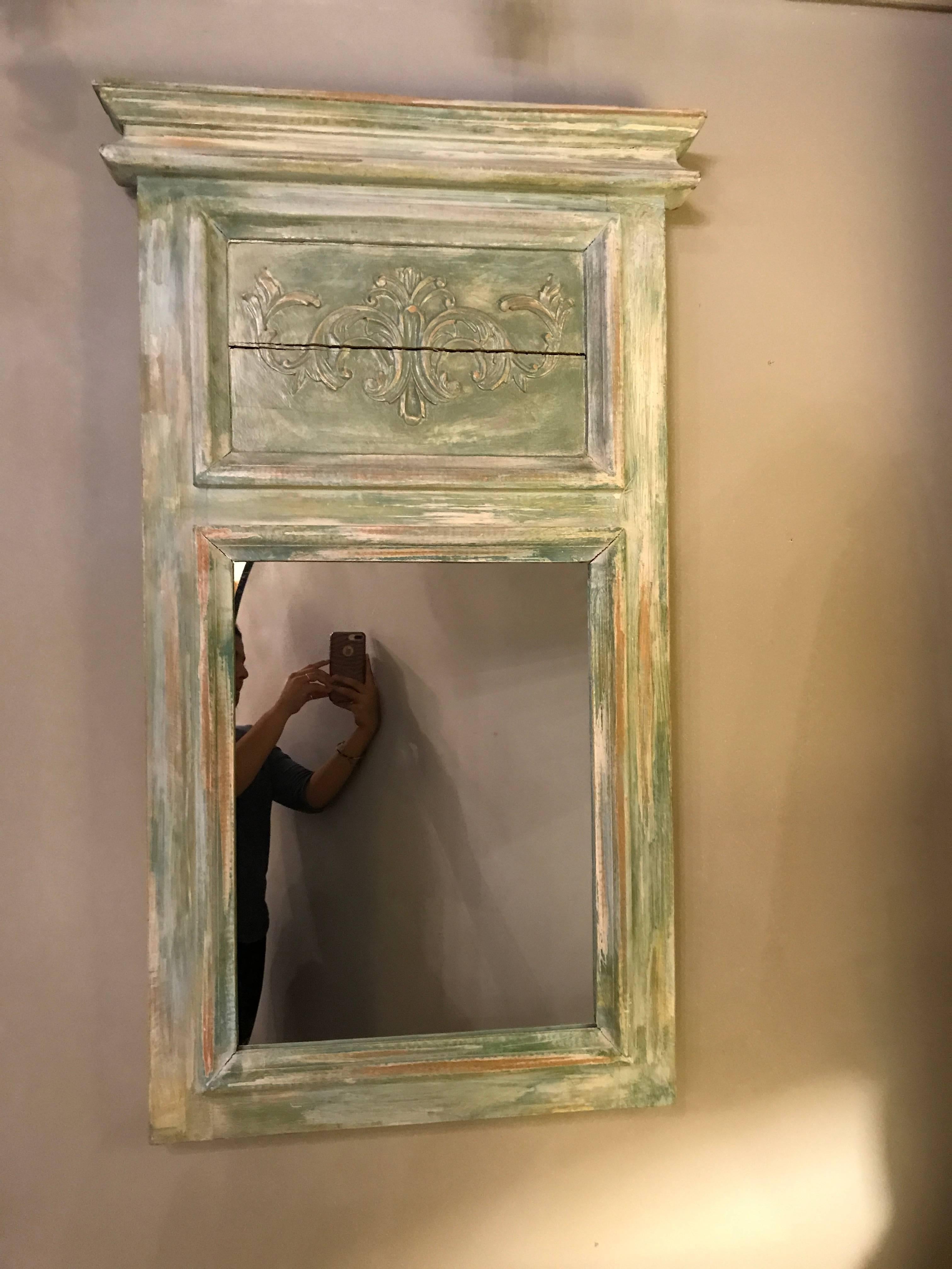 Pair of Swedish Wall or Console Mirrors 1