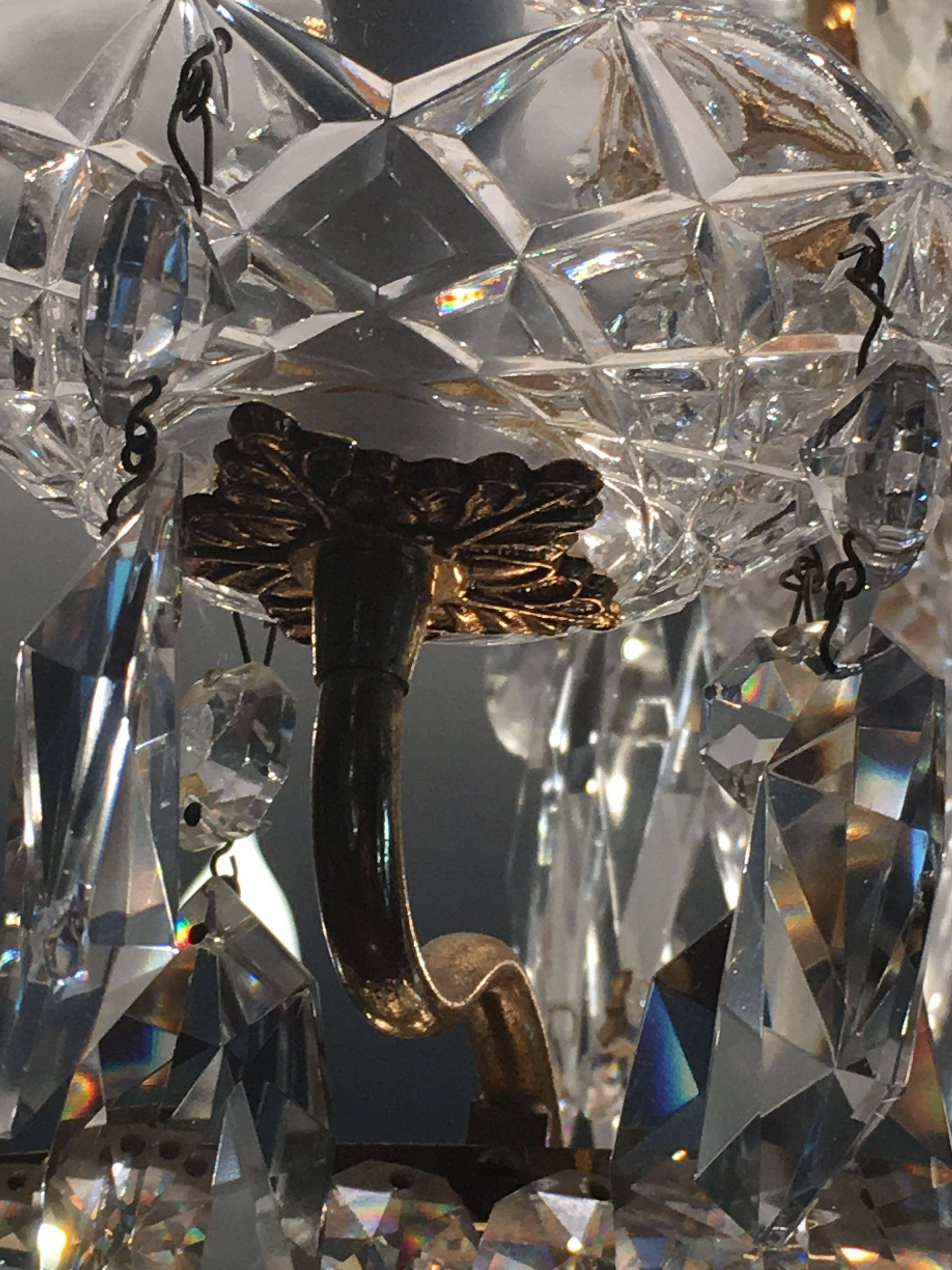 Lampadario a dodici luci a gradini in stile neoclassico Possible Swarovski in vendita 2