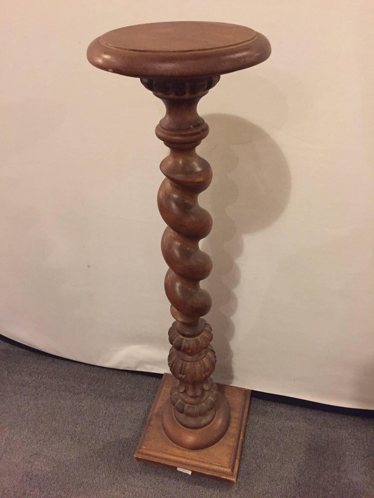 Barley Twist Pedestal at 1stDibs