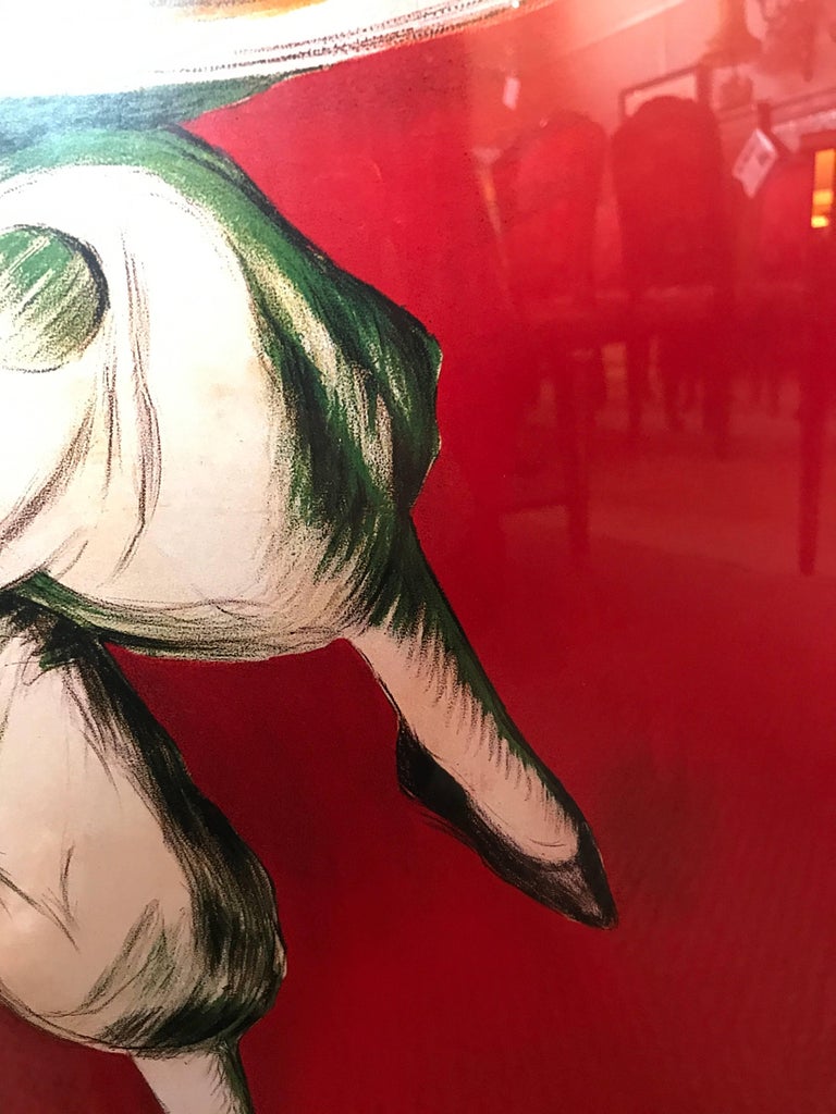 French Pates Baroni a Color Poster Reprint in an Ebony Frame at 1stDibs