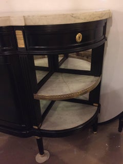 Maison Jansen Dessert Server Louis XVI Style Marble Top