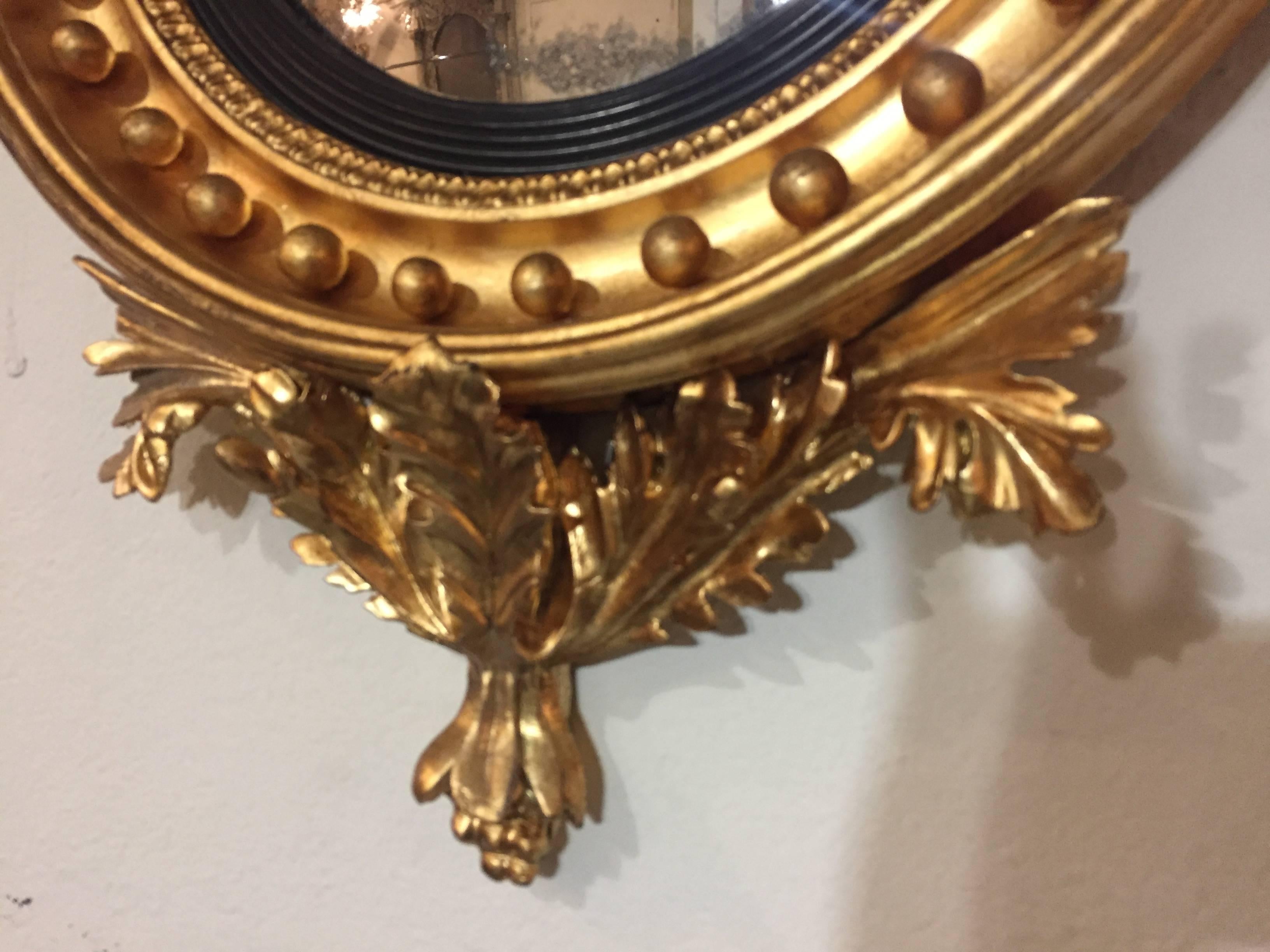 federal style mirror with eagle