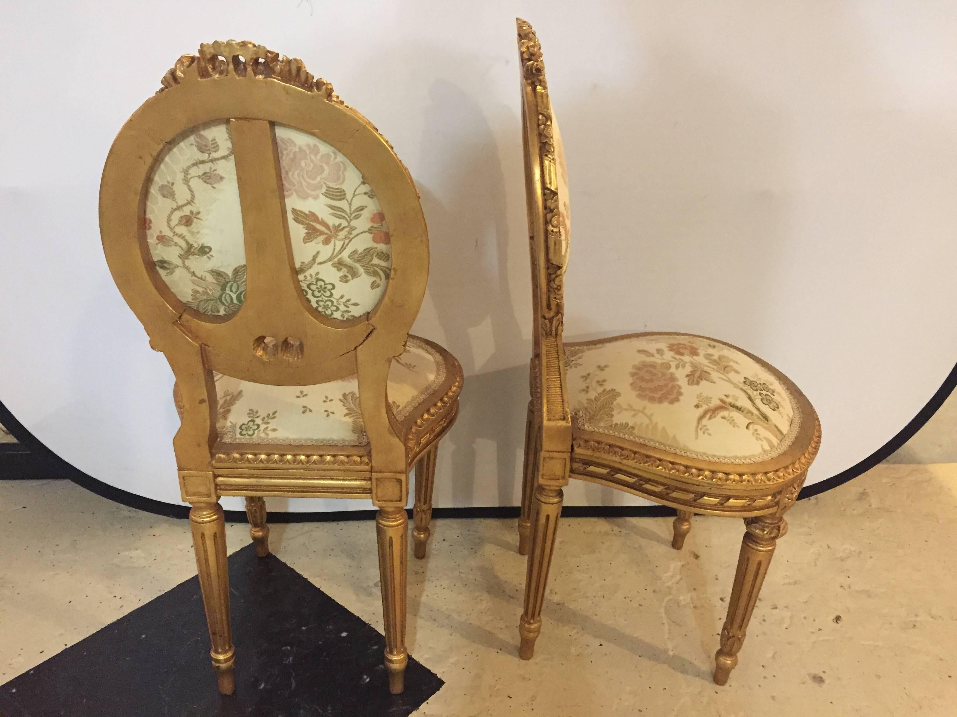 Set of Four Louis XVI Side Chairs In Good Condition In Stamford, CT