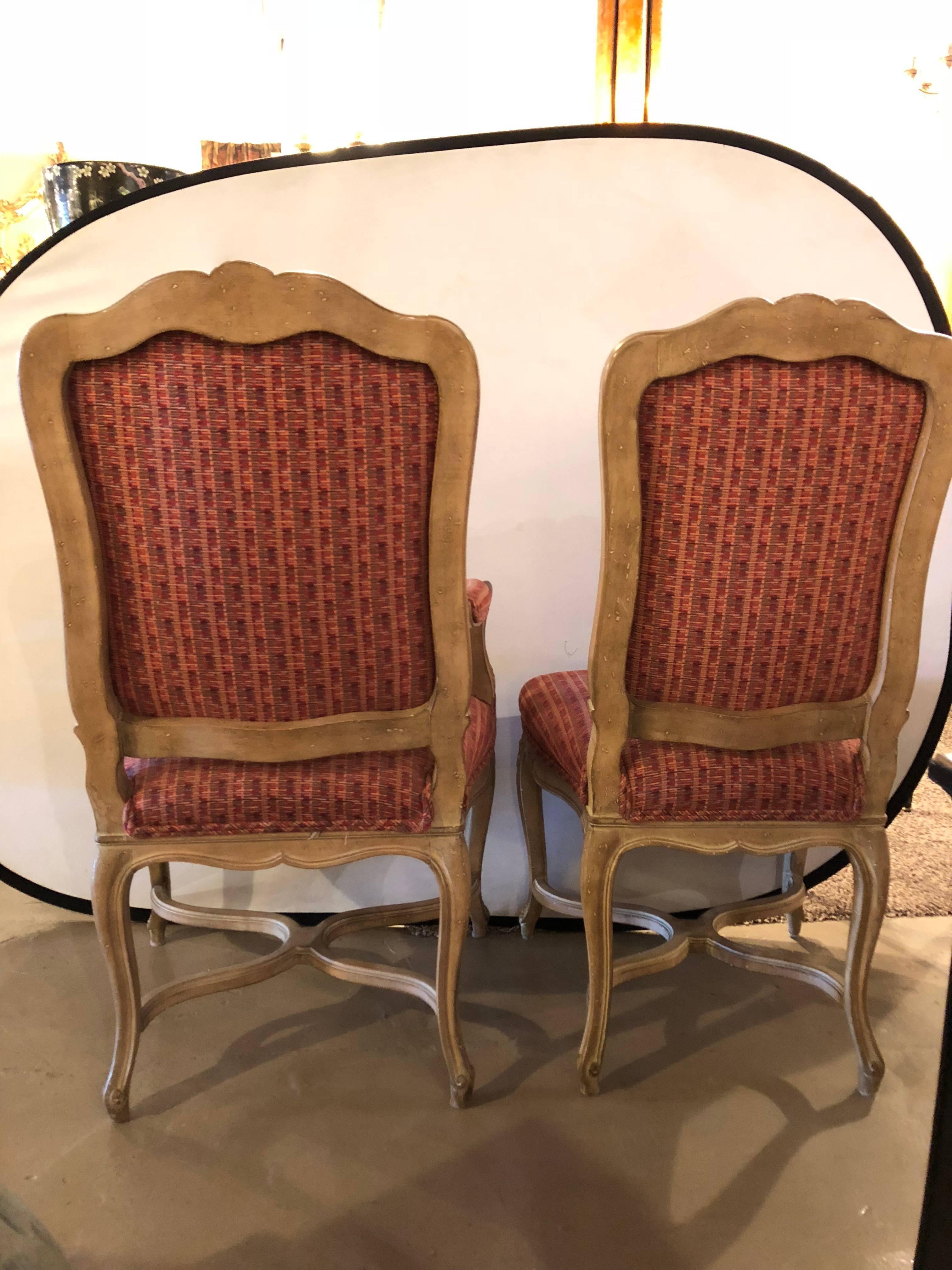 Set of Eight Maison Jansen Louis XV Style Dining Room Chairs 2