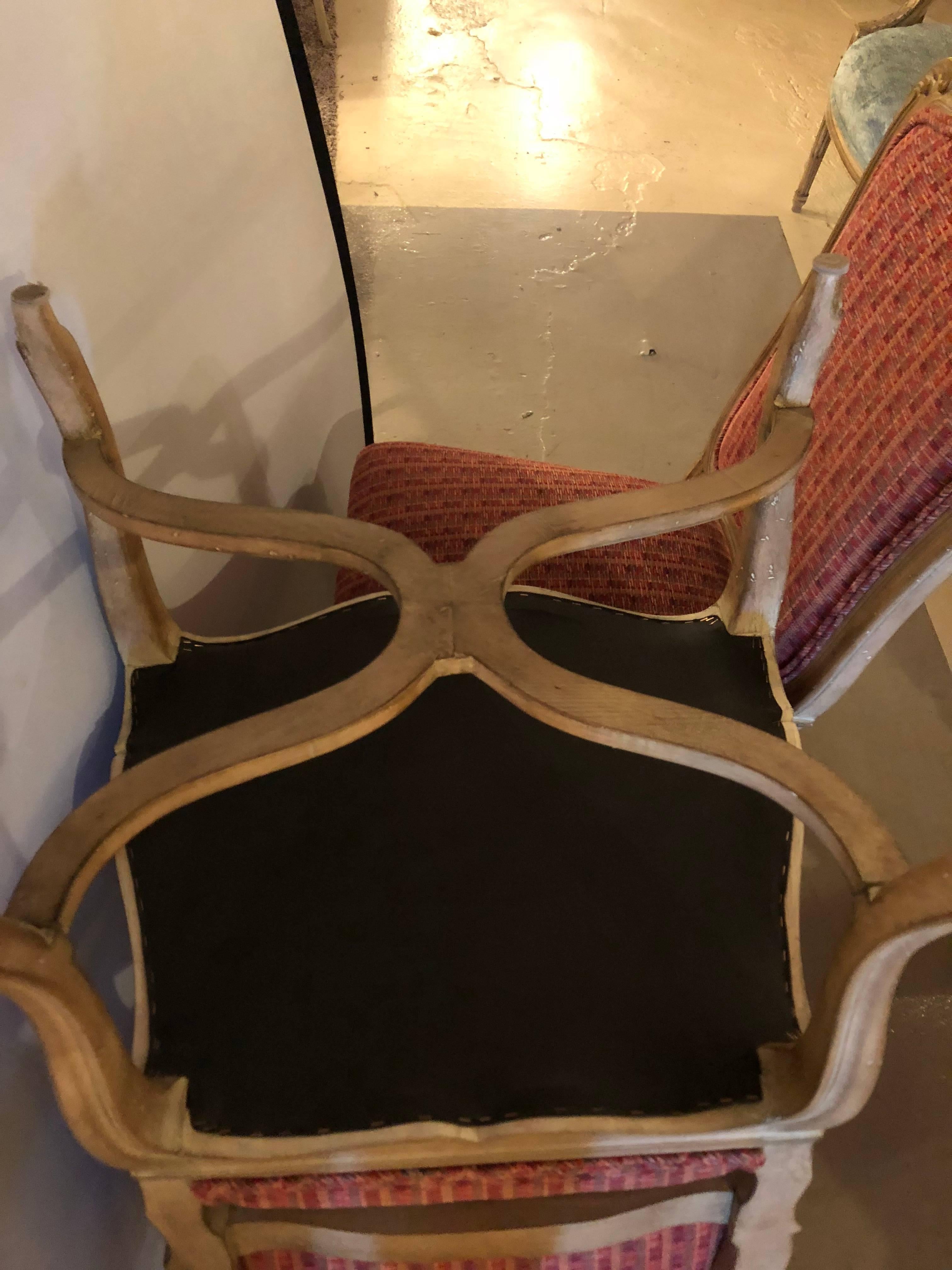 Set of Eight Maison Jansen Louis XV Style Dining Room Chairs 3