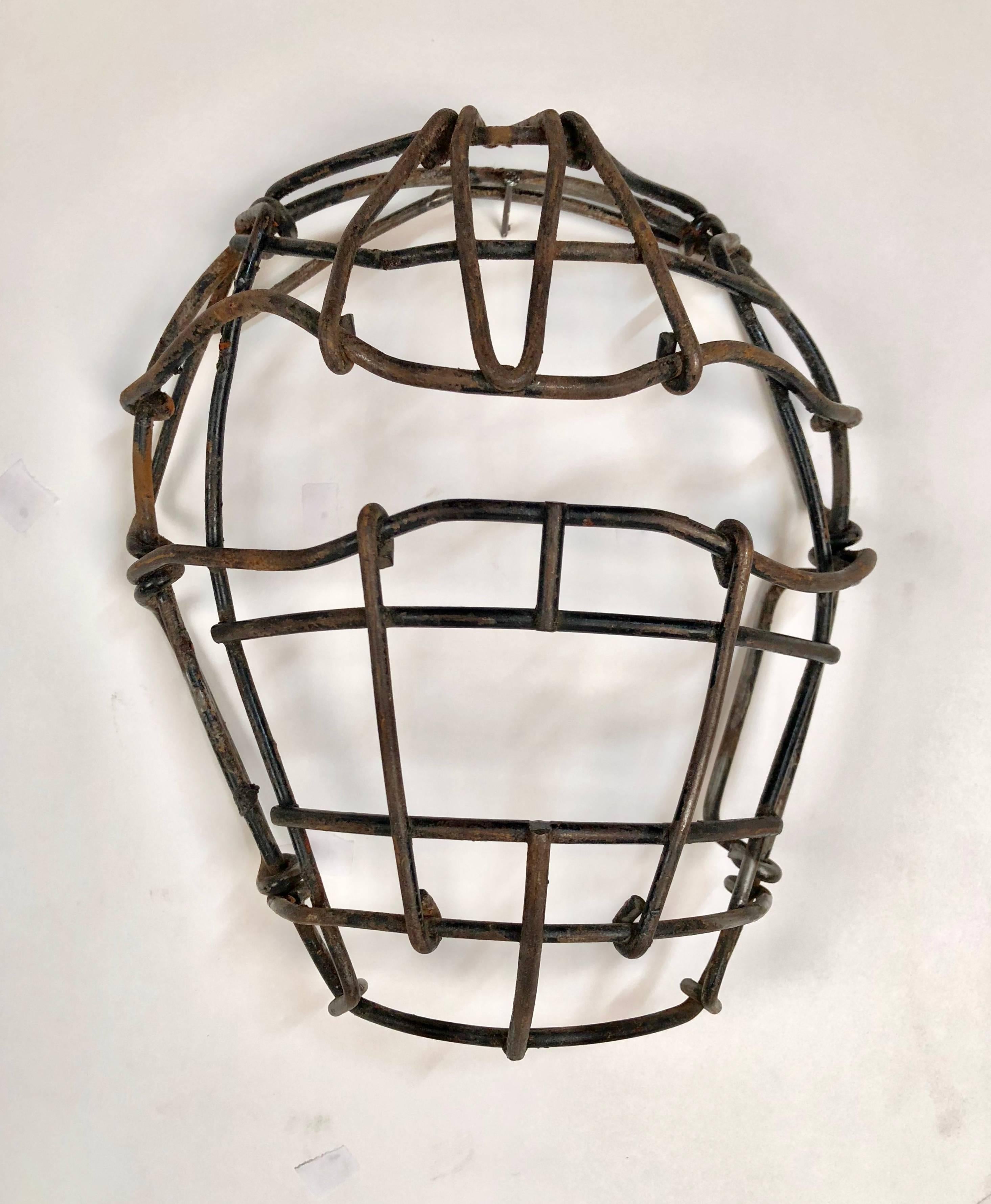 antique catchers mask
