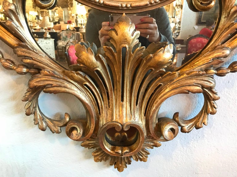 Pair of Early 20th Century Monumental Louis XVI Style Giltwood Console ...