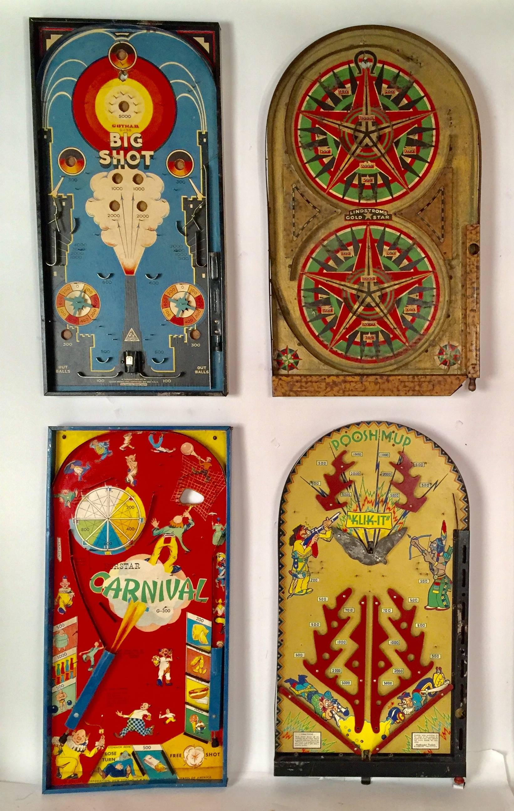 Collection of Six Antique Game Boards, circa 1920-1940 3