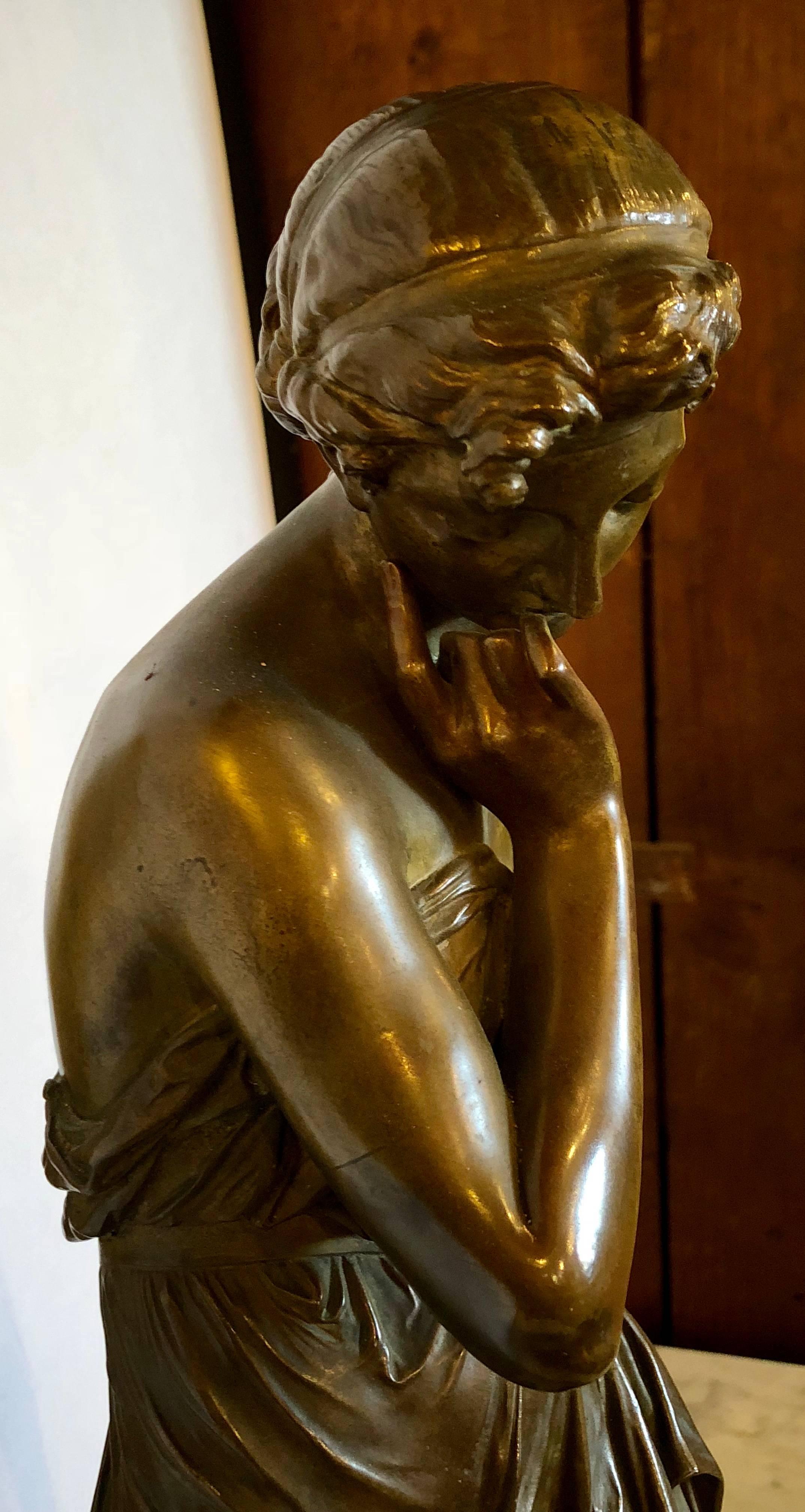 carlier bronze sculpture