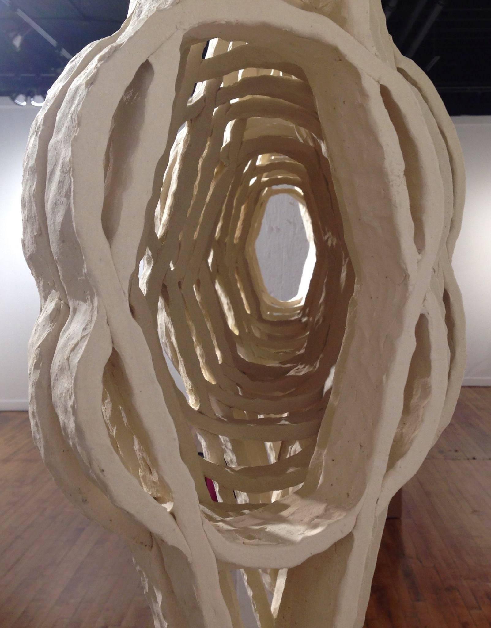 Modern Joanna Poag Untitled lll Ceramic Sculpture, Encompassed Series, 2016 For Sale