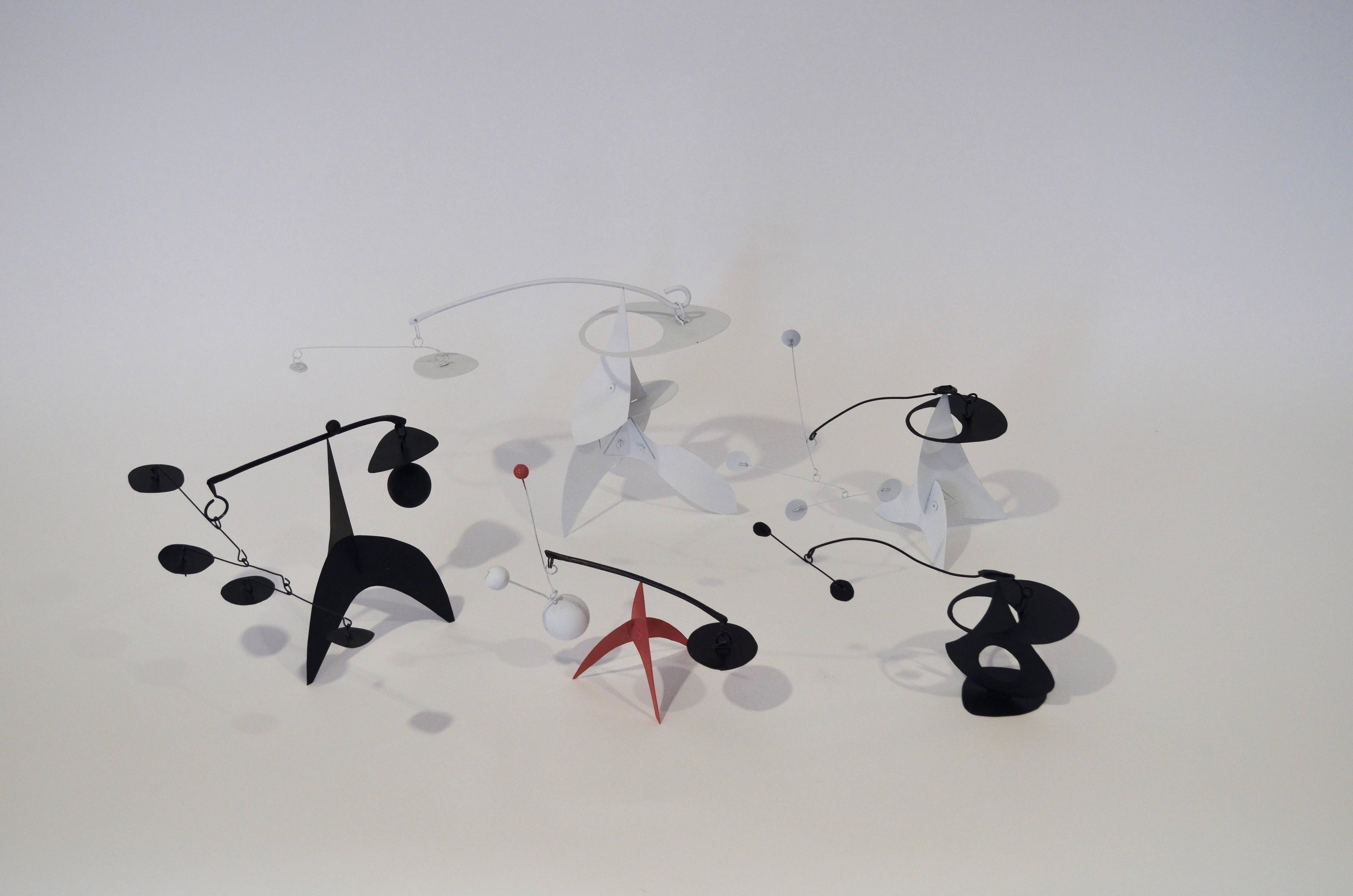 Collection of Jim Hunter Table Top Mobiles, circa 2014-2016 In Excellent Condition In New York, NY